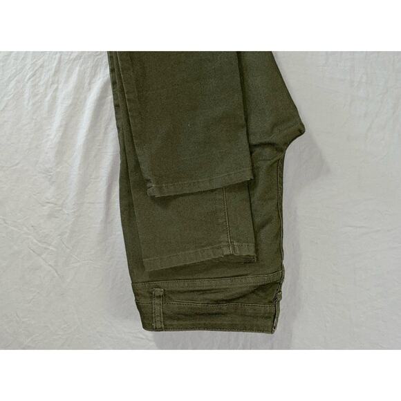 Prana Kara Lightweight 5-Pocket Stretch Organic Cotton Jeans. Olive, Women's 27. - Picture 5 of 9